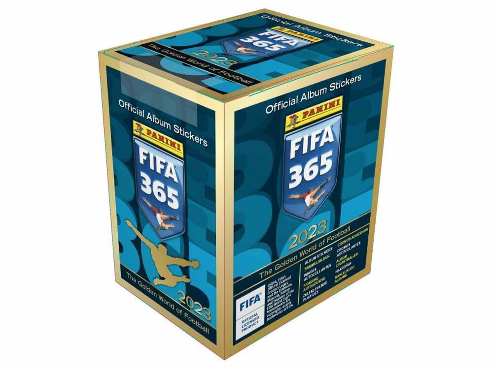 2023 Panini FIFA 365 Box Samolepek